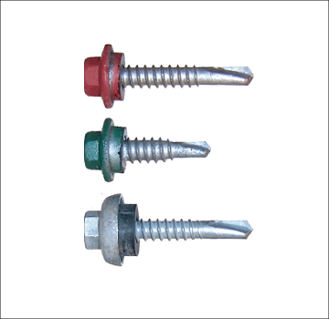 Cupped Hex Washer Head Self Drilling